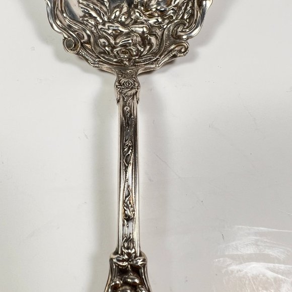 Vtg Glenrose Serving Spoon Wm. A. Rogers Silverplate A1 Large 1900 - Picture 5 of 16